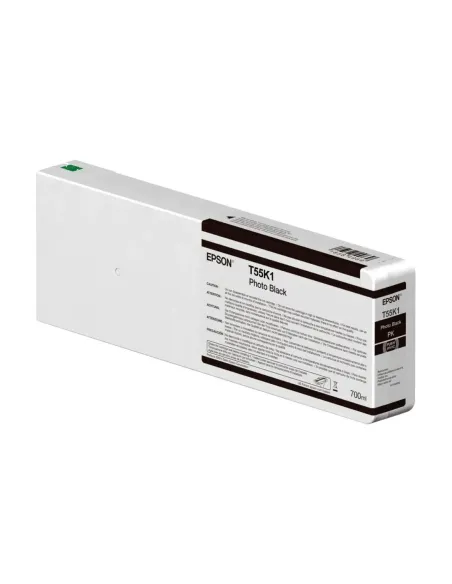 Cartucho tinta epson t55k100 ultrachrome hdx - hd photo black 700ml