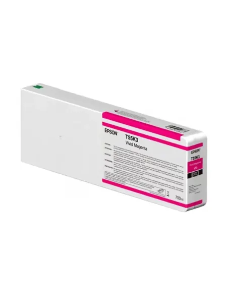 Cartucho tinta epson t55k300 ultrachrome hdx - hd magenta 700ml