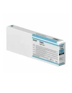 Cartucho tinta epson t55k500 ultrachrome hdx - hd light cyan 700ml
