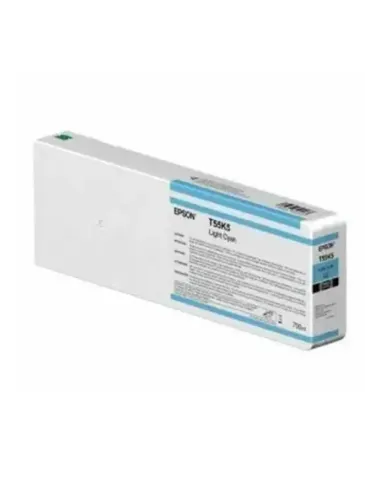 Cartucho tinta epson t55k500 ultrachrome hdx - hd light cyan 700ml