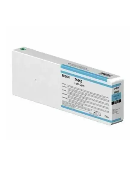 Cartucho tinta epson t55k500 ultrachrome hdx - hd light cyan 700ml