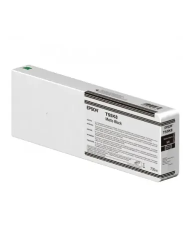 Cartucho tinta epson t55k800 ultrachrome hdx - hd matte black 700ml