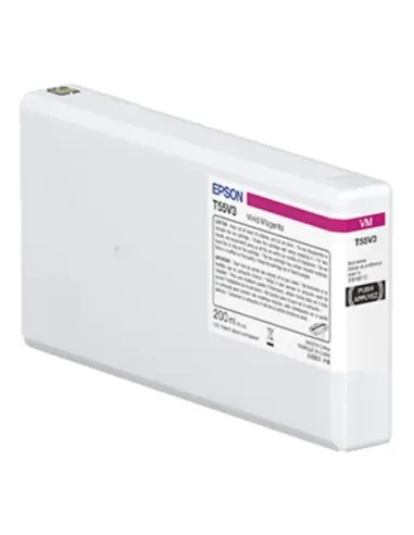 Cartucho tinta epson t55w3 magenta