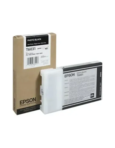 Cartucho tinta epson stylus pro 7880 - 9880 negro foto 220ml