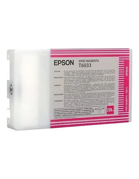 Cartucho tinta epson stylus pro 7880 - 9880 magenta 220ml