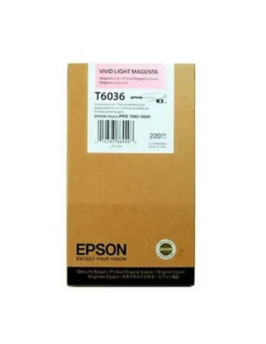 Cartucho tinta epson stylus pro 7880 - 9880 magenta claro 220ml