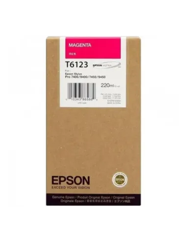 Cartucho tinta epson stylus photo 7450 - 9450 - 7400 - 9400 magenta 220ml