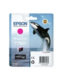Cartucho tinta epson surecolor sc - p600 magenta