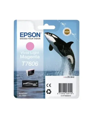 Cartucho tinta epson surecolor sc - p600 magenta claro