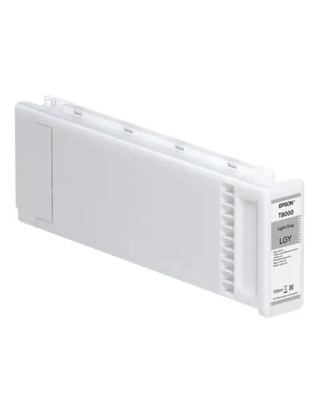 Cartucho tinta epson t800000 ultrachrome pro light gray 700ml