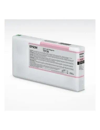 Cartucho tinta epson t9136 light magenta 200ml