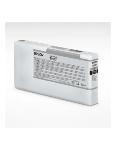 Cartucho tinta epson t9137 light black 200ml