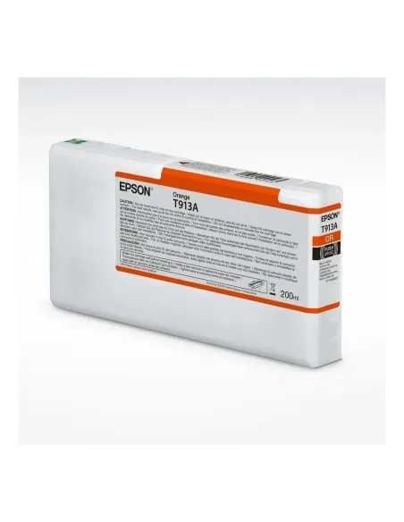 Cartucho tinta epson t913a naranja 200ml
