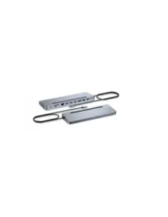 Dock i - tec usb - c ergo 3x lcd metal ergonomico 4k dock pd 100 w