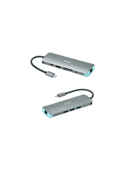 Nano docking station i - tec usb - c 4k con lan y power delivery 100w