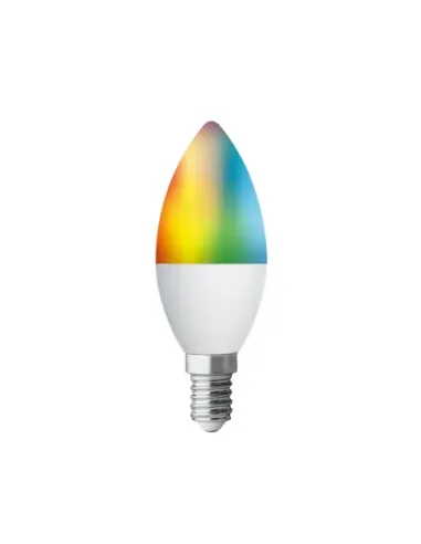 Bombilla muvit io globo e14 5w rgb