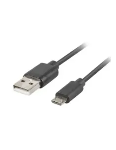Cable micro usb a usb 2.0 lanberg 3m -  macho - macho -  negro
