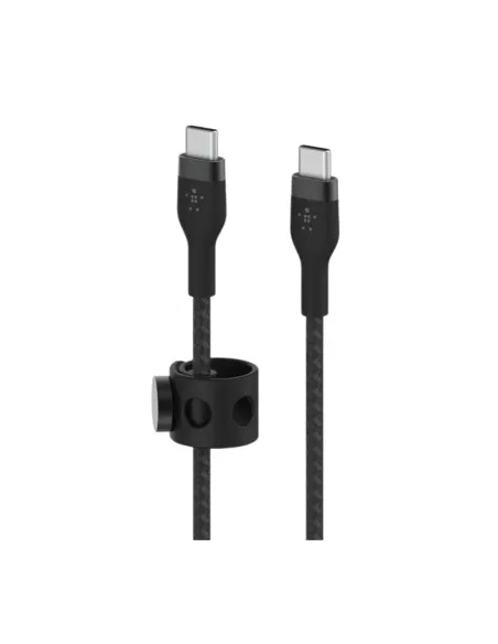 Cable usb tipo c belkin 3m -  macho - macho -  negro -  trenzado