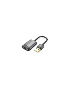 Tarjeta de Sonido Vention CDKHB/ USB Macho - 2xJack 3.5 Hembra
