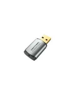 Tarjeta de Sonido Vention CDNH0/ 2.1/ Gris