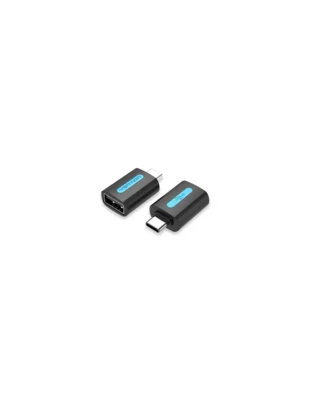 Adaptador USB 2.0 Vention CDTB0/ USB Tipo-C Macho - USB Hembra