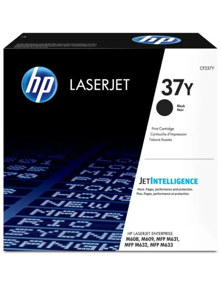 Toner hp 37y negro