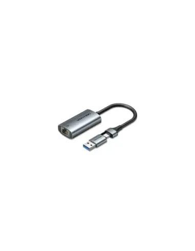 Adaptador USB/USB Tipo-C - RJ45 Vention CFQHB/ 1000Mbps