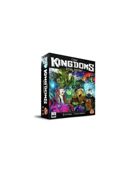 Juego de mesa claim kingdoms royal edition pegi 10