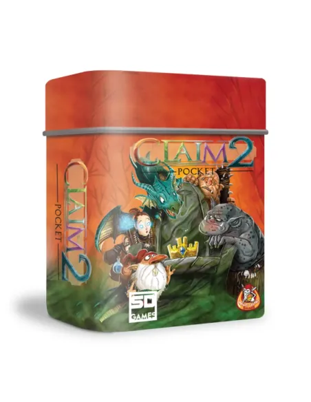 Juego de mesa display claim pocket 2 (12 unidades) pegi 10