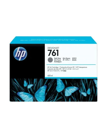 Cartucho tinta hp 761 gris oscuro 400ml