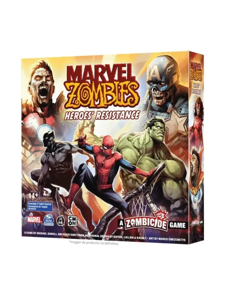 Juego de mesa marvel zombies heroes resistance edad recomendada 14 años