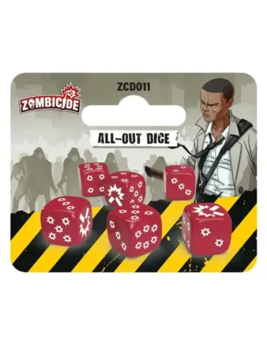 Dados juego de mesa zombicide 2nd edition