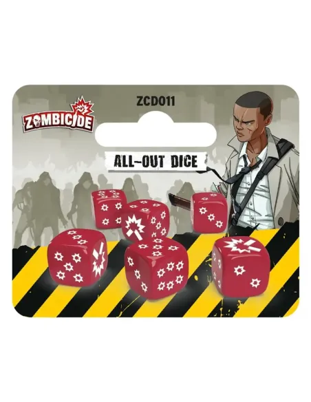Dados juego de mesa zombicide 2nd edition
