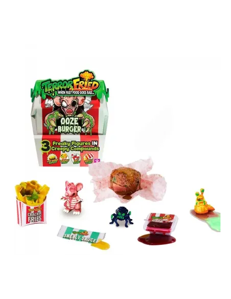 Juguete bandai terror fried horror burger