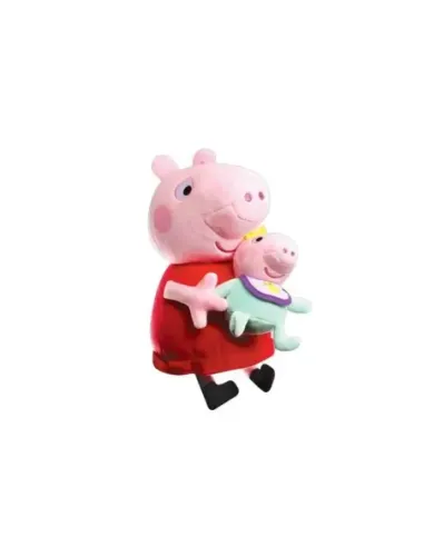 Peluche peppa pig con bebe