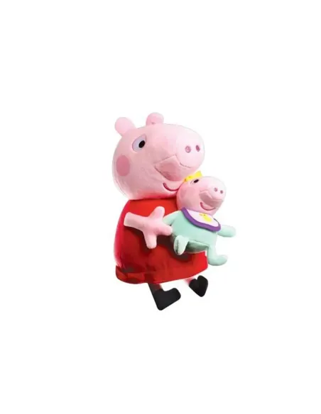 Peluche peppa pig con bebe