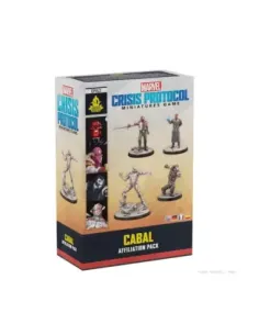 Juego de mesa marvel crisis protocol cabal affiliation pack edad recomendada 14 años
