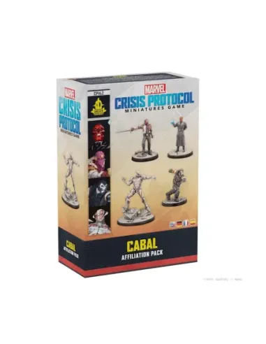 Juego de mesa marvel crisis protocol cabal affiliation pack edad recomendada 14 años