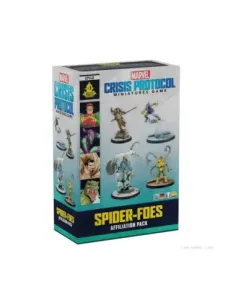 Juego de mesa marvel crisis protocol spider - foes affiliation pack edad recomendada 14 años