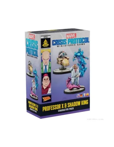 Juego de mesa marvel crisis protocol professor x & shadow king edad recomendada 14 años