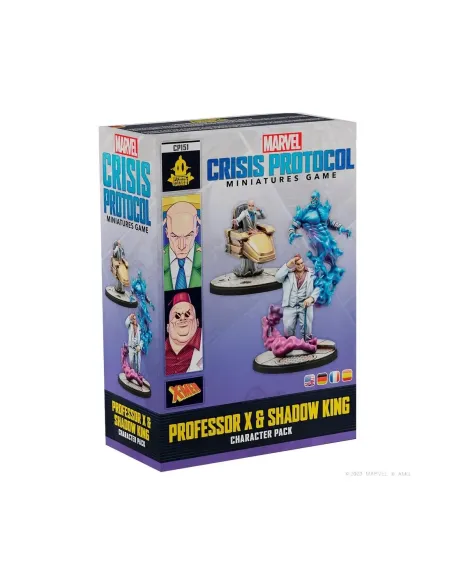 Juego de mesa marvel crisis protocol professor x & shadow king edad recomendada 14 años