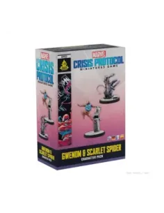 Juego de mesa marvel crisis protocol gwenom & scarlet spider edad recomendada 14 años