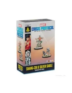 Juego de mesa marvel crisis protocol shang - chi & silver sable edad recomendada 14 años