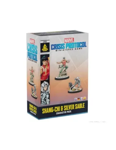 Juego de mesa marvel crisis protocol shang - chi & silver sable edad recomendada 14 años