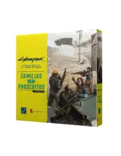 Juego de mesa cyberpunk 2077: familias y proscritos edad recomendada 14 años