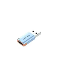 Adaptador USB 3.1 Vention CUAH0/ USB Tipo-C Hembra - USB Macho/ Azul