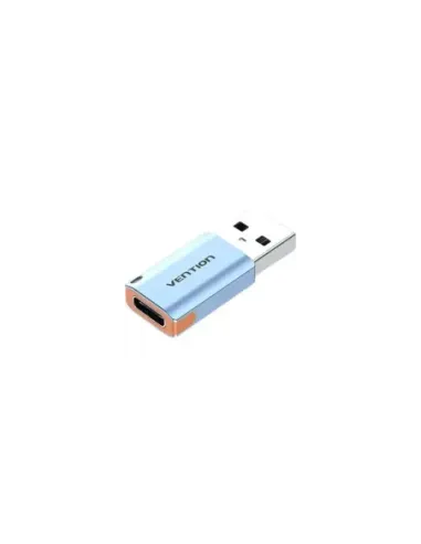 Adaptador USB 3.1 Vention CUAH0/ USB Tipo-C Hembra - USB Macho/ Azul