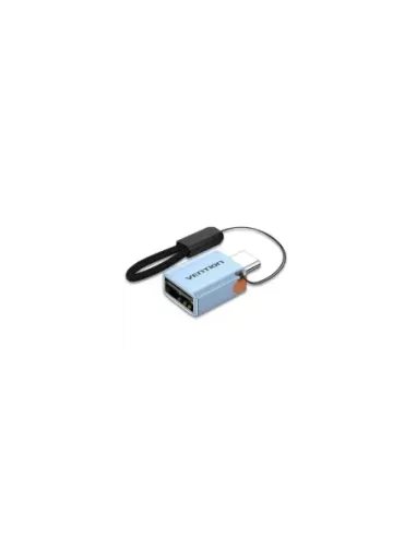 Adaptador OTG USB 3.1 Vention CUBH0/ USB Tipo-C Macho - USB Hembra/ Azul
