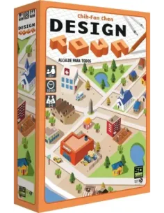Juego de mesa design town pegi 10