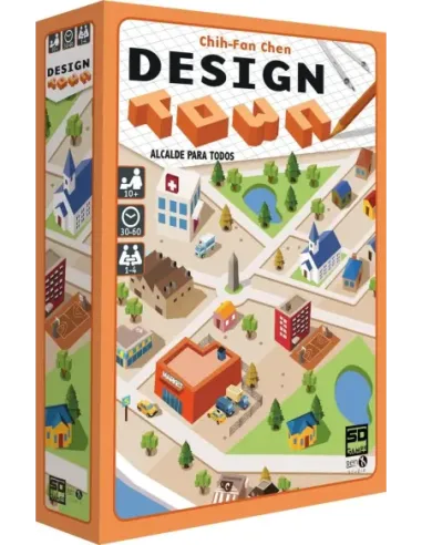 Juego de mesa design town pegi 10